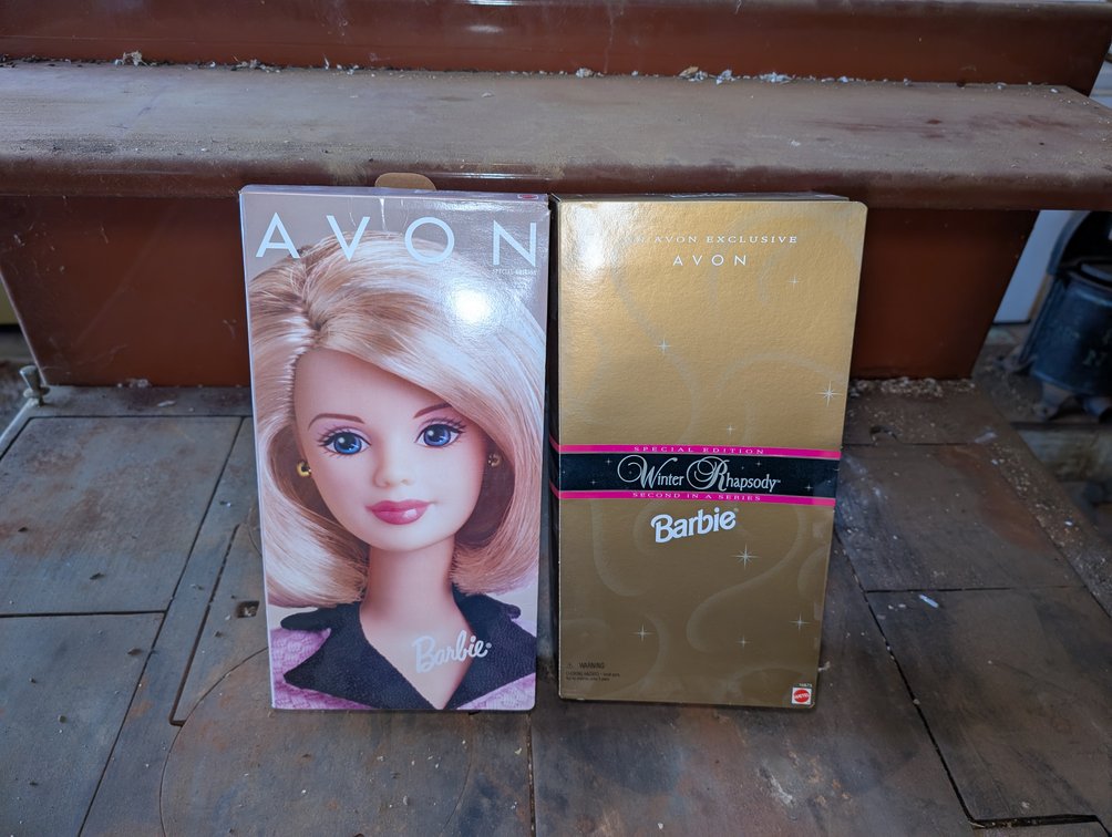 (2) Special Edition Avon Barbie Dolls