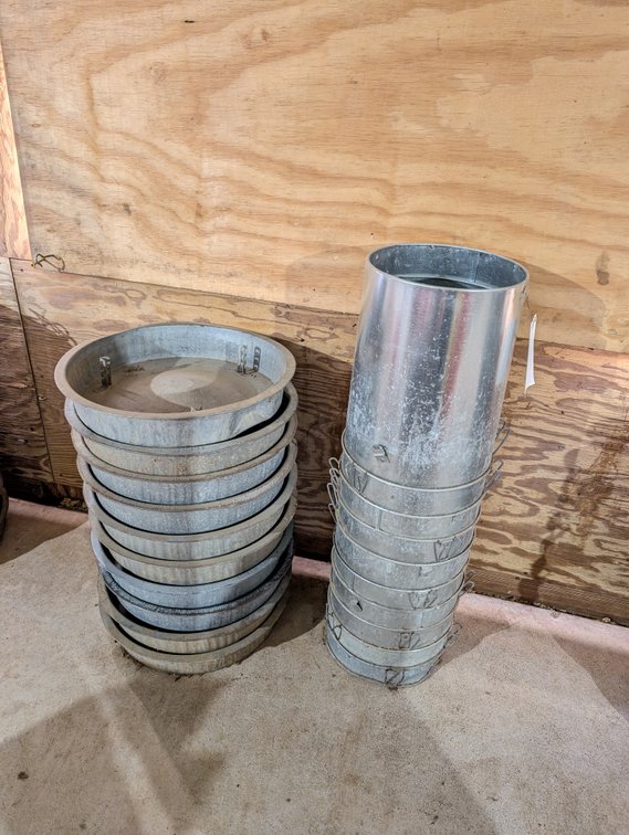 Galvanized Poultry Feeders