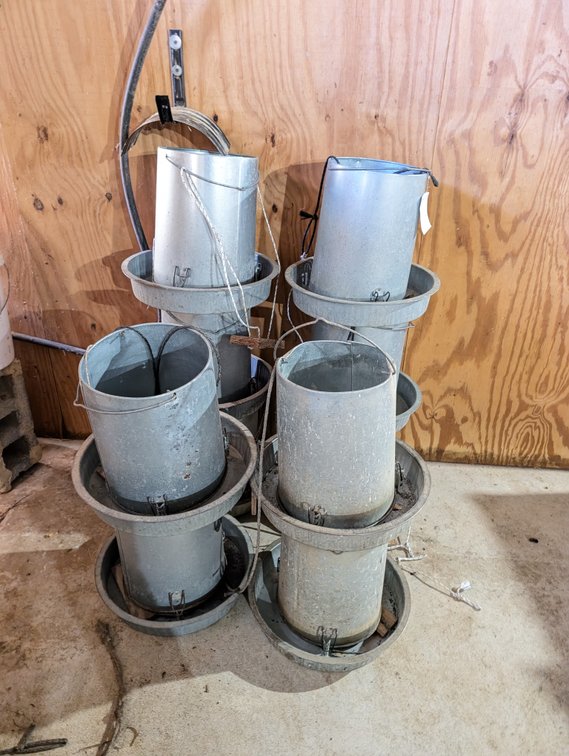 Galvanized Poultry Feeders