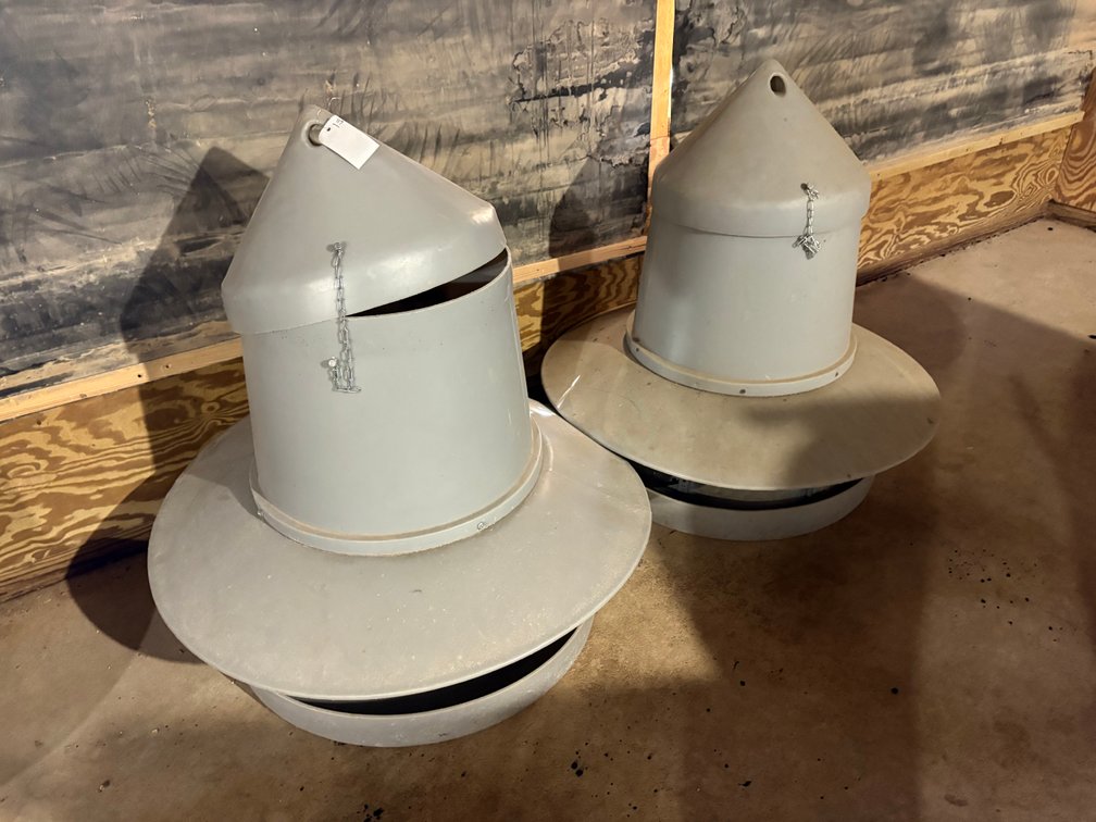 (2) Brower Game Bird Feeders