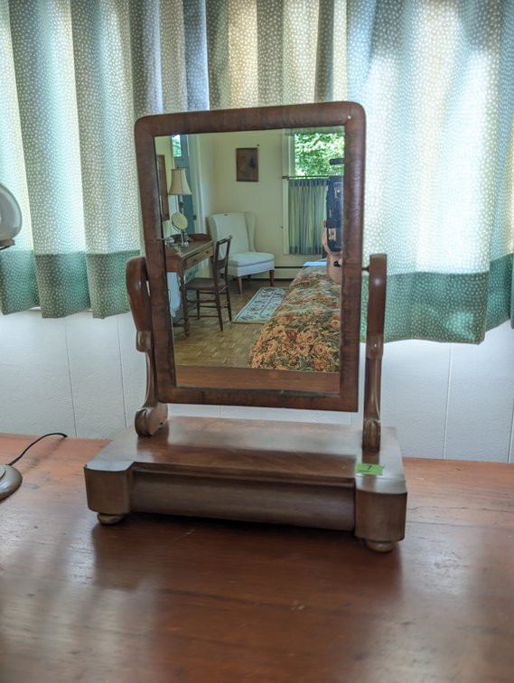 Antique Shaving Mirror