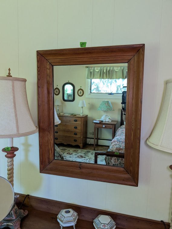 Pine Framed Wall Mirror