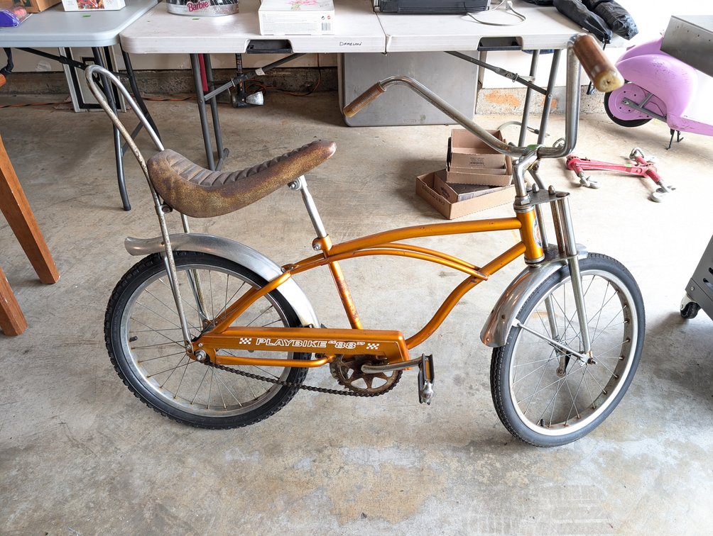Vintage Playbike "88" Banana Seat Bicycle