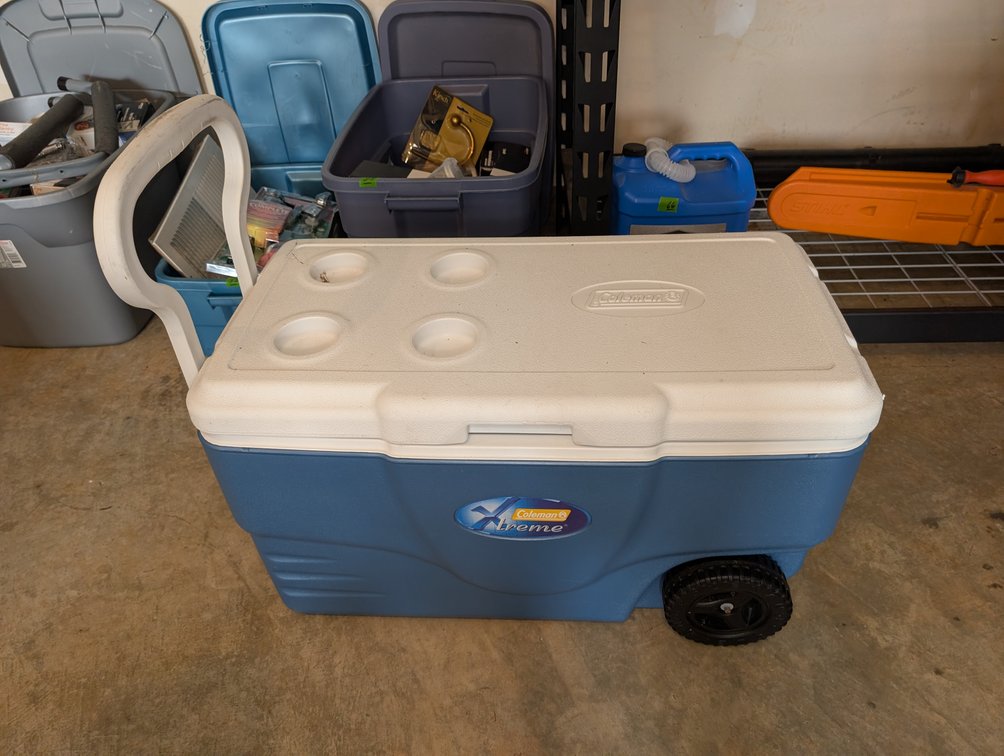 Coleman Xtreme Large Rolling Wheeled Cooler