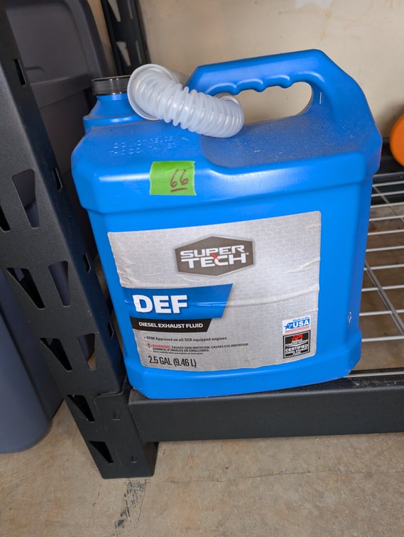 Super Tech Diesel Exhaust Fluid (DEF) 2.5 Gallon Container