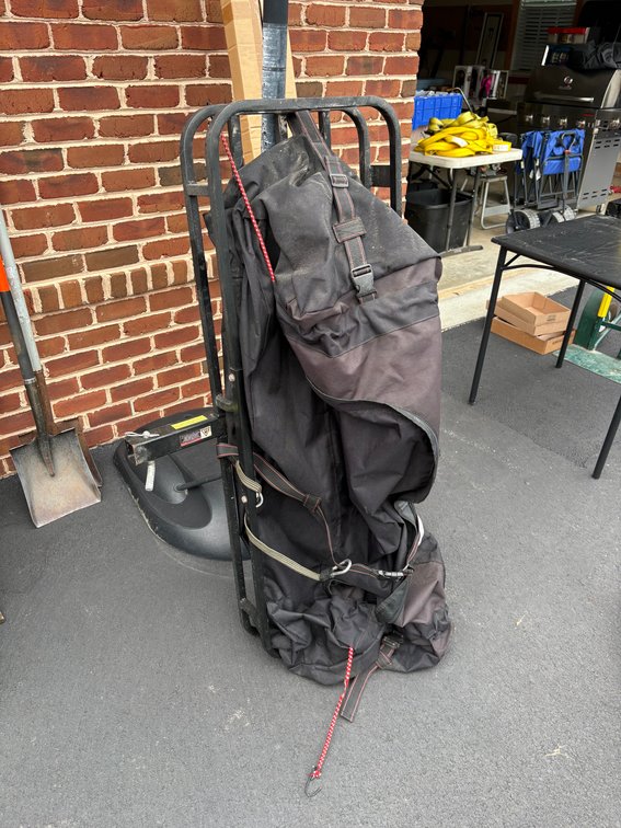 Heavy-Duty Folding Utility Cart / Cargo Carrier with Storage Bag