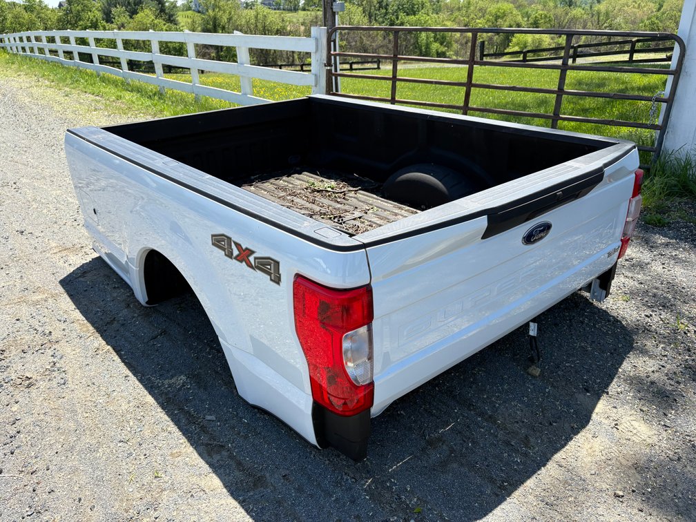 Ford F-350 Super Duty Truck Bed and Bumper