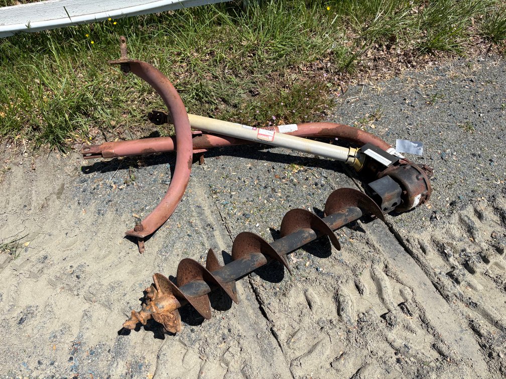 Post Hole Digger with Auger