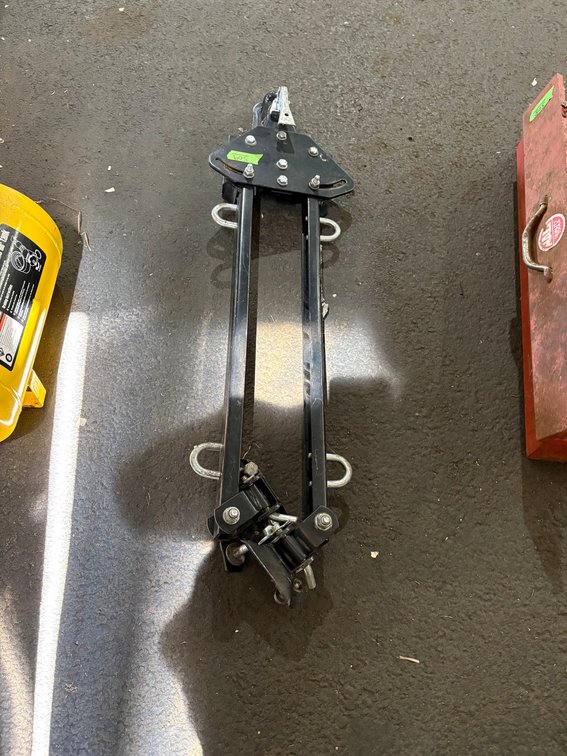 Adjustable A-Frame Tow Bar with Mounting Brackets