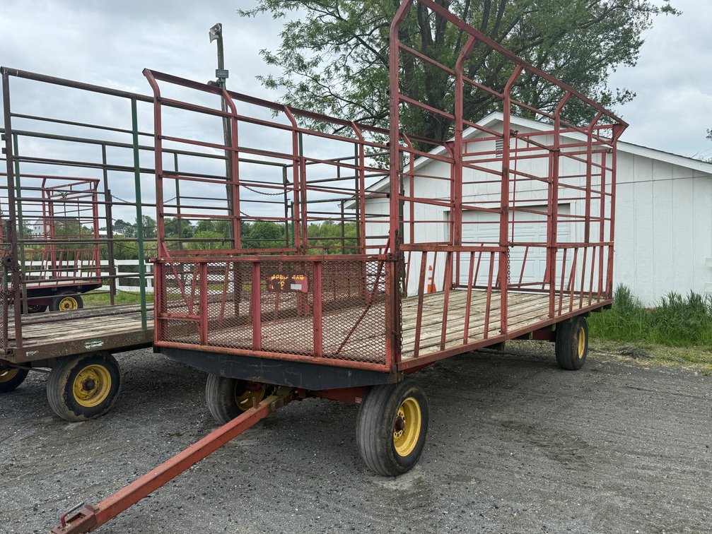 Pequea #806 High Side Hay Wagon