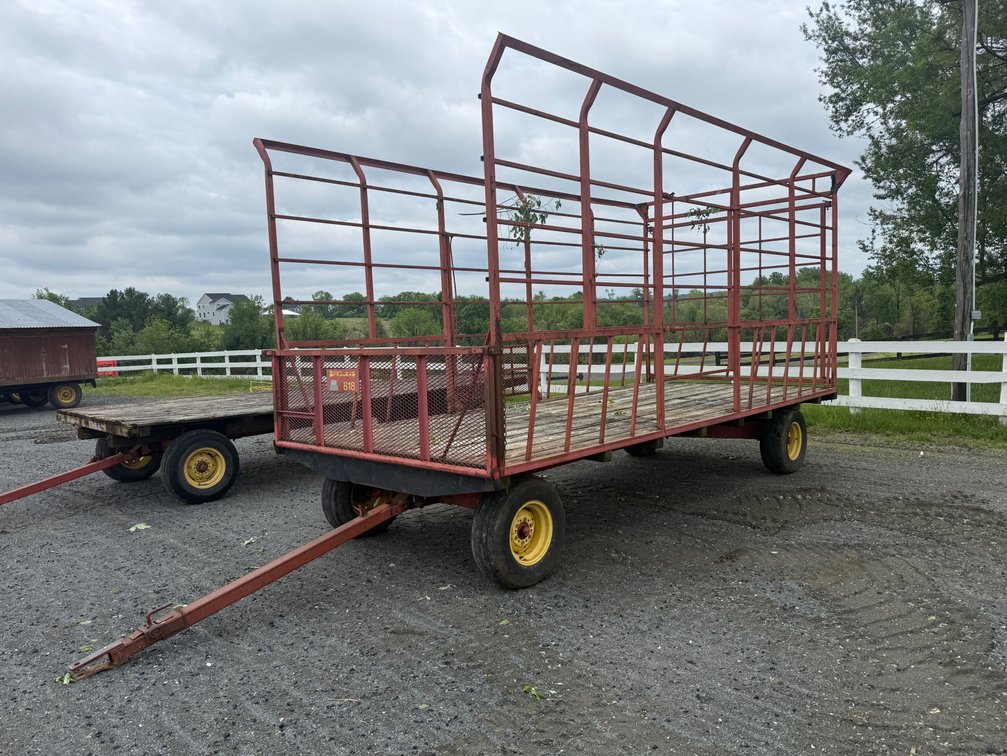 Pequea #806 High Side Hay Wagon