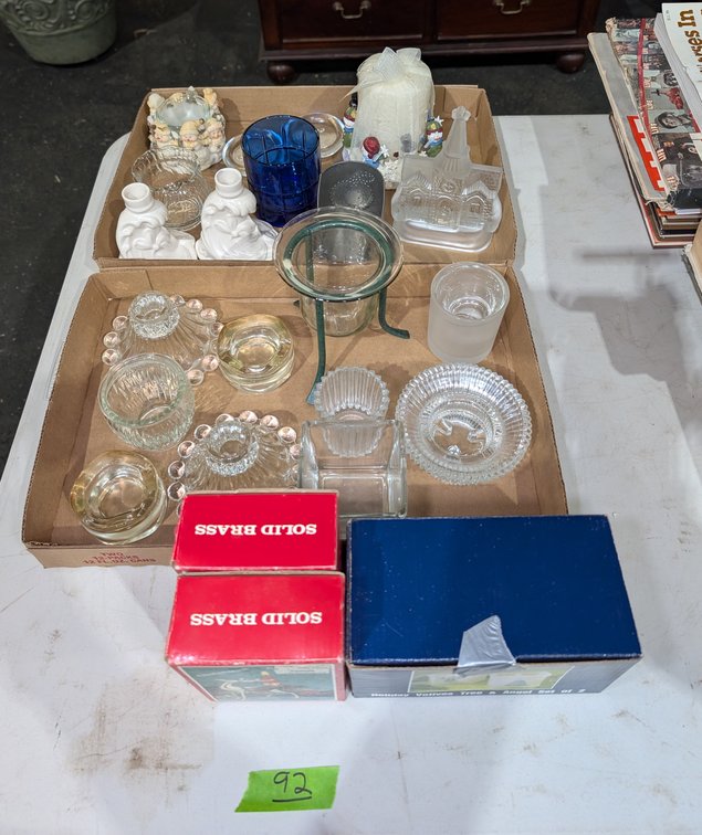 Holiday Decor & Glassware, Solid Brass Candle Holders & Votive Sets
