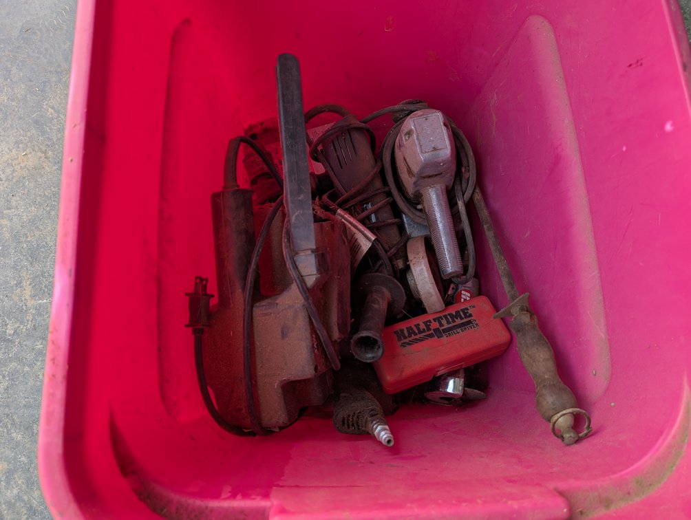 Tubing Lot of Electric Power Tools (Sander, Drills, Half Time Driver)