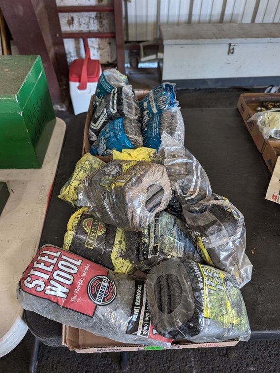 Multi-Pack Lot of Rhodes & American Steel Wool Rolls