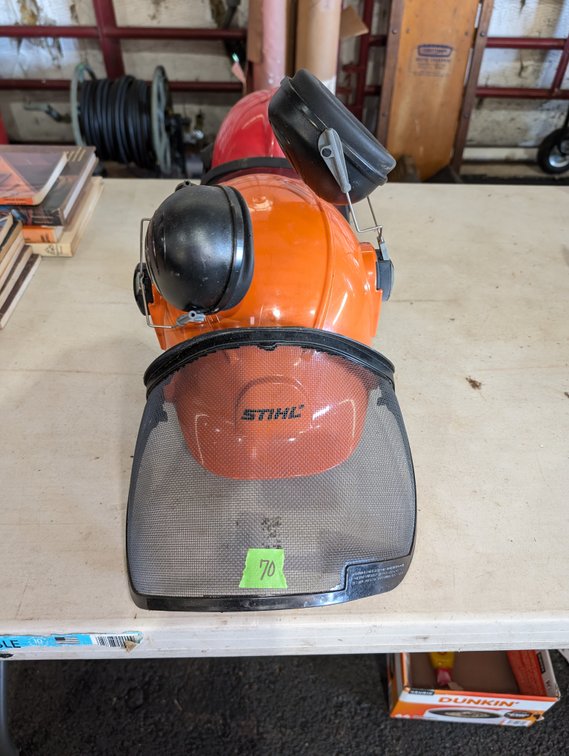 Stihl Protective Safety Helmet System with Face Shield & Hearing Protection