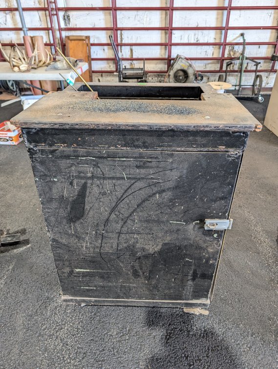 Custom Heavy-Duty Wooden Mobile Cabinet / Enclosure on Casters