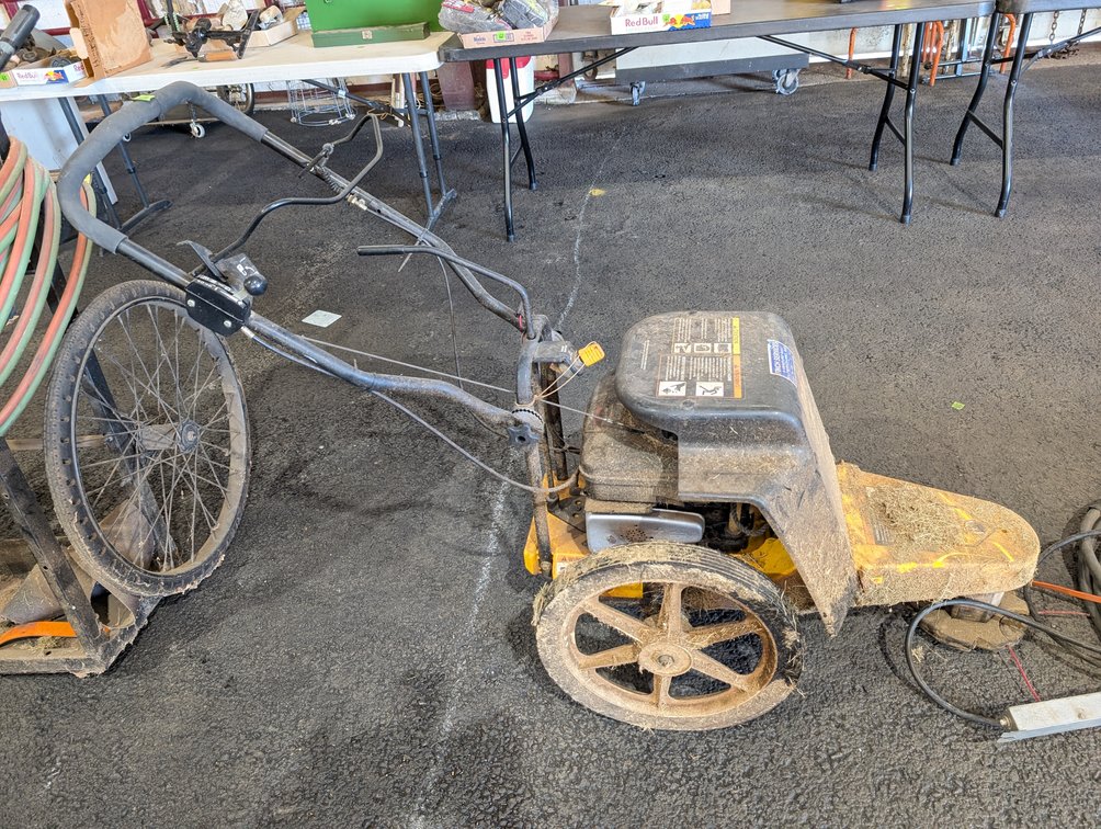 High-Wheel Walk-Behind String Trimmer / Field Mower