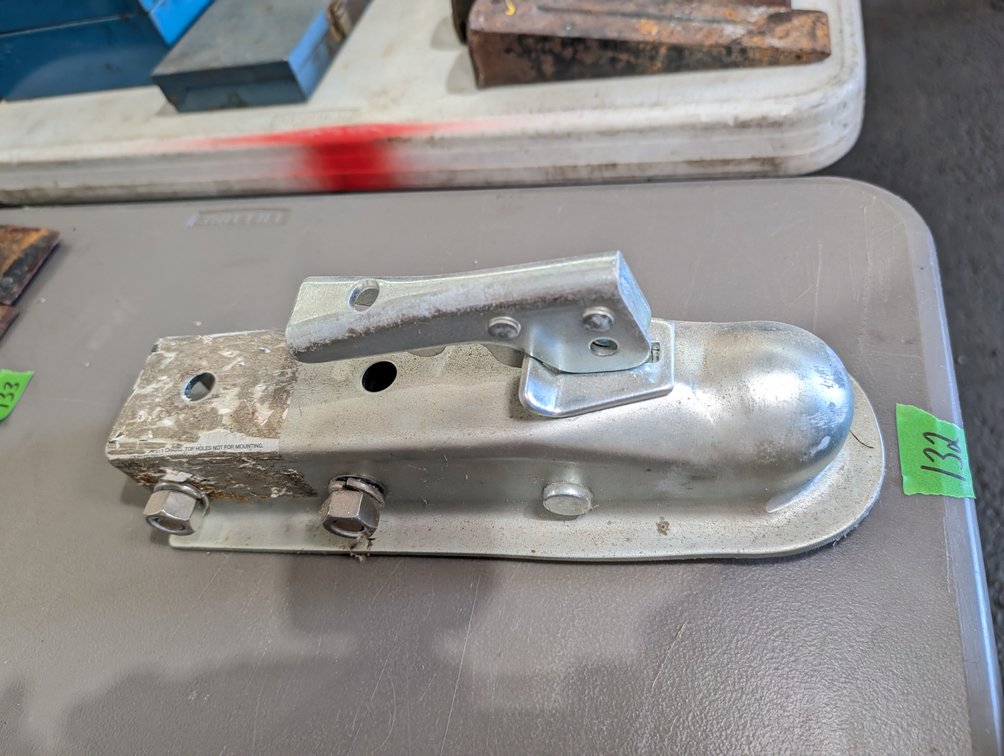 Heavy Duty Galvanized Trailer Hitch Coupler Assembly