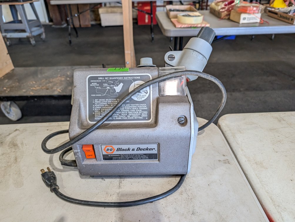 Black & Decker Benchtop Electric Drill Bit Sharpener