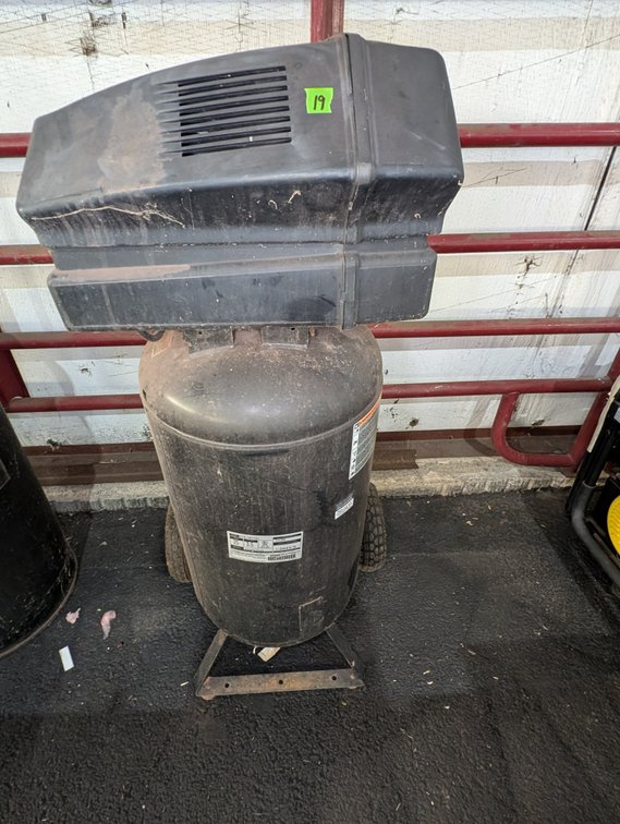 Craftsman 25-Gallon Electric Upright Air Compressor On Wheels