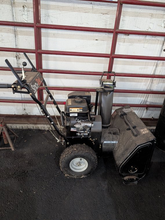 Sno-Tek 28" Two-Stage Gas Snow Blower