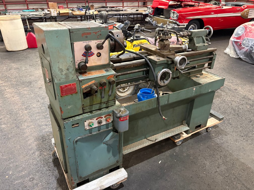 IDT Metal Engine Lathe Model PC-1236S w/ Dayton Switch & Hardened Ground Bedway