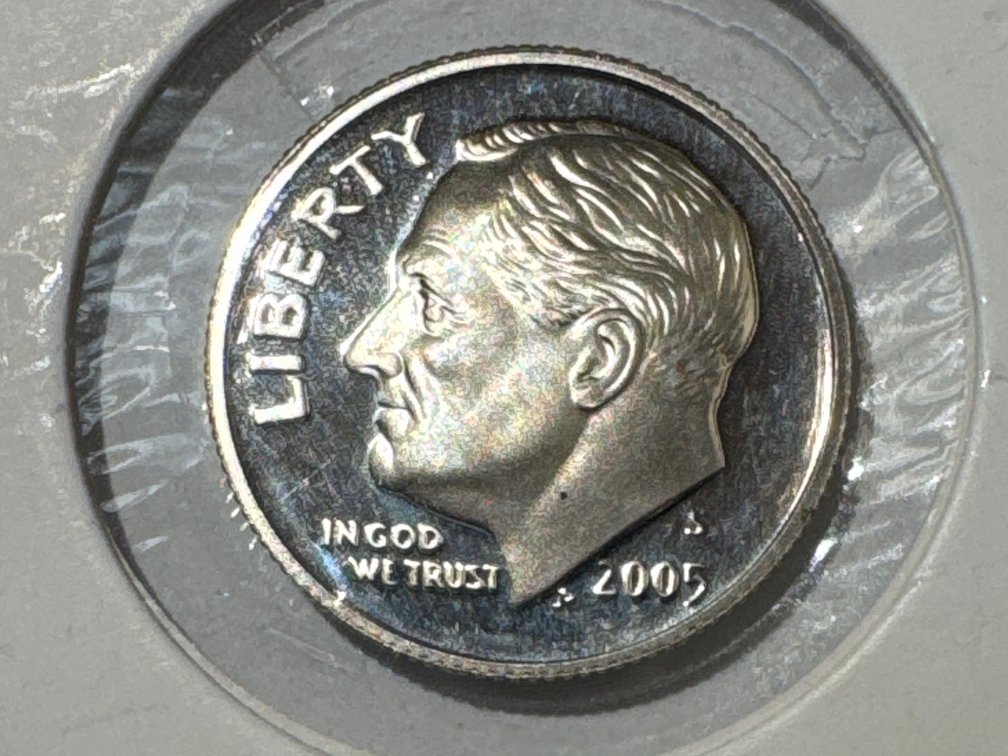 2005-S Silver Proof Dime
