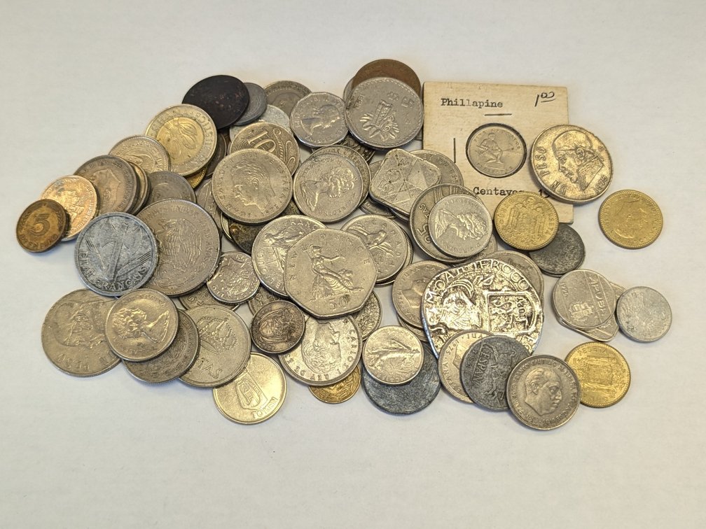 Lot of Assorted Foreign Coins