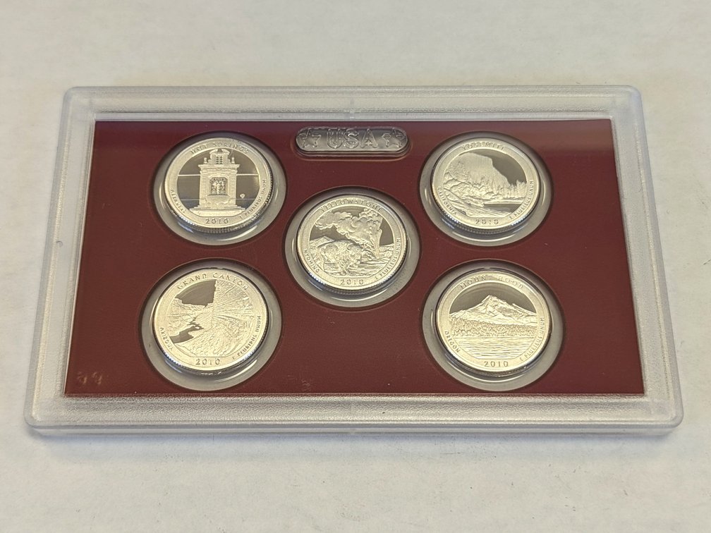 2010-S Silver Proof Quarter Set