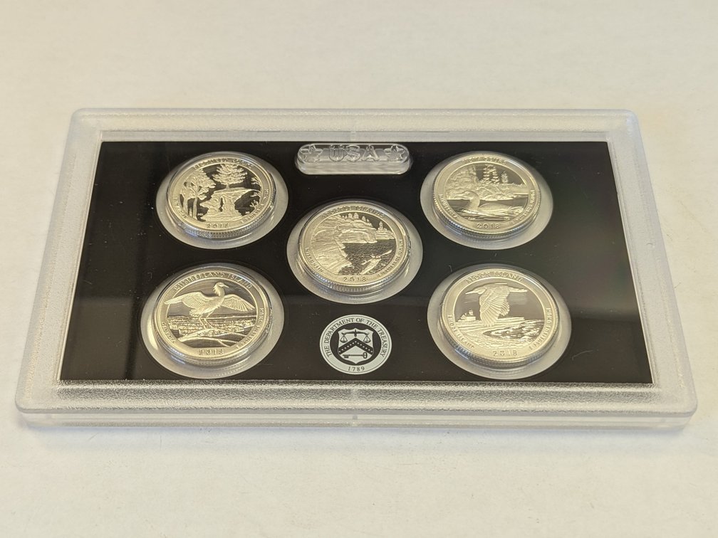 2018-S Silver Proof Quarter Set