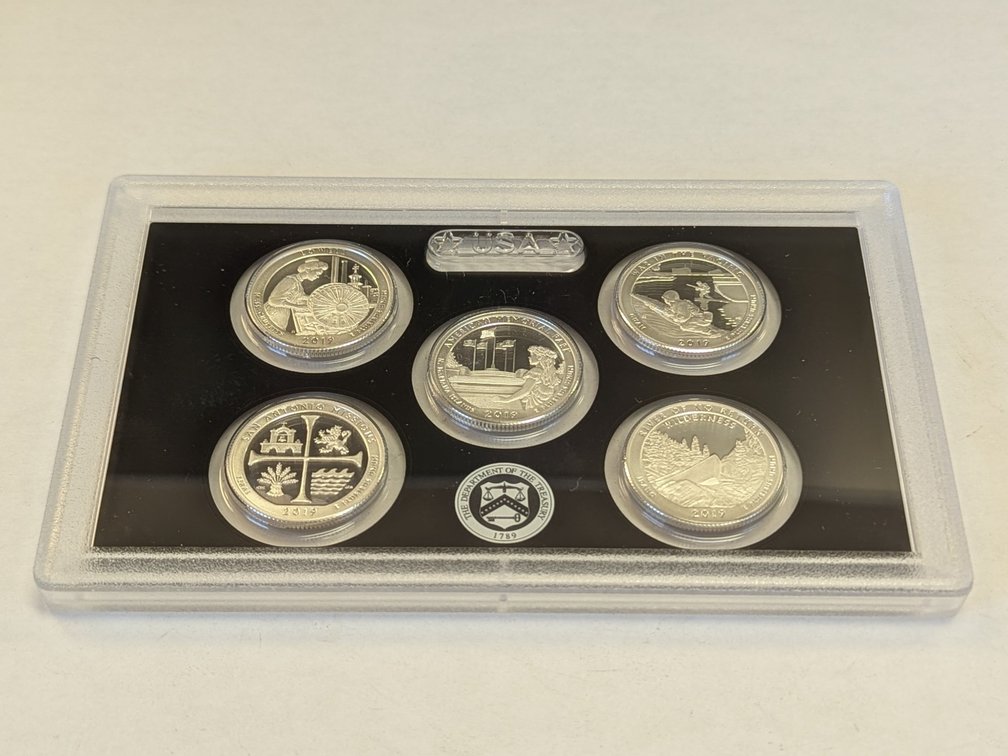 2019-S Silver Proof Quarter Set