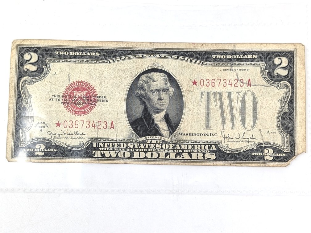 1958 $2 Note