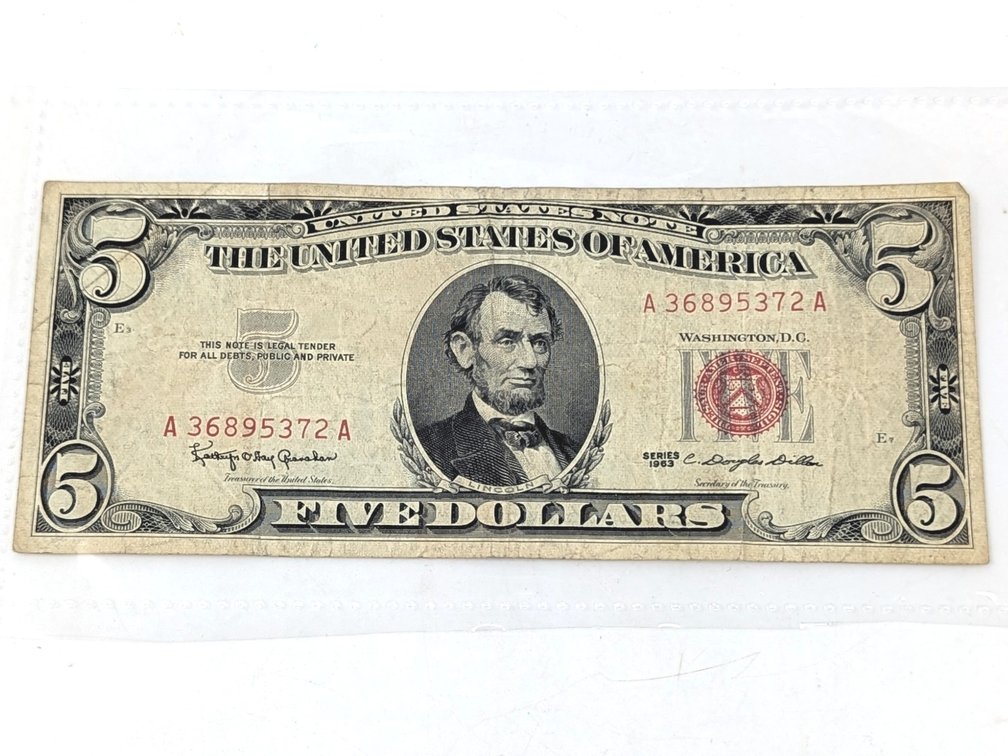 1963 $5 Note