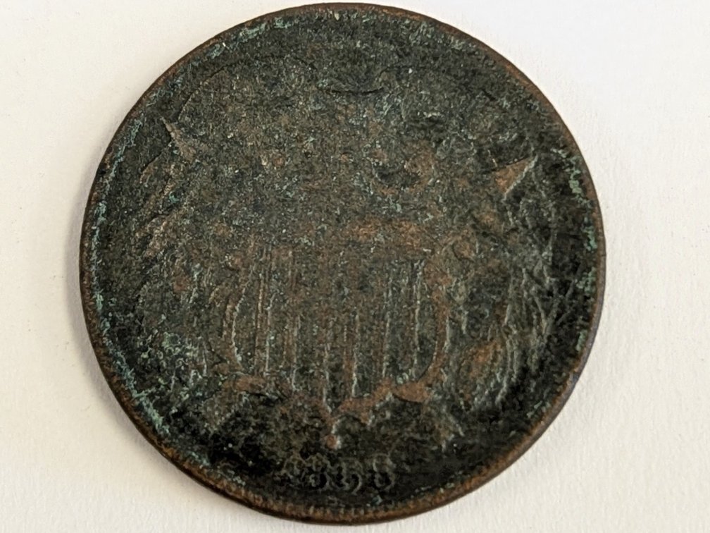 1868 Two Cent Pc