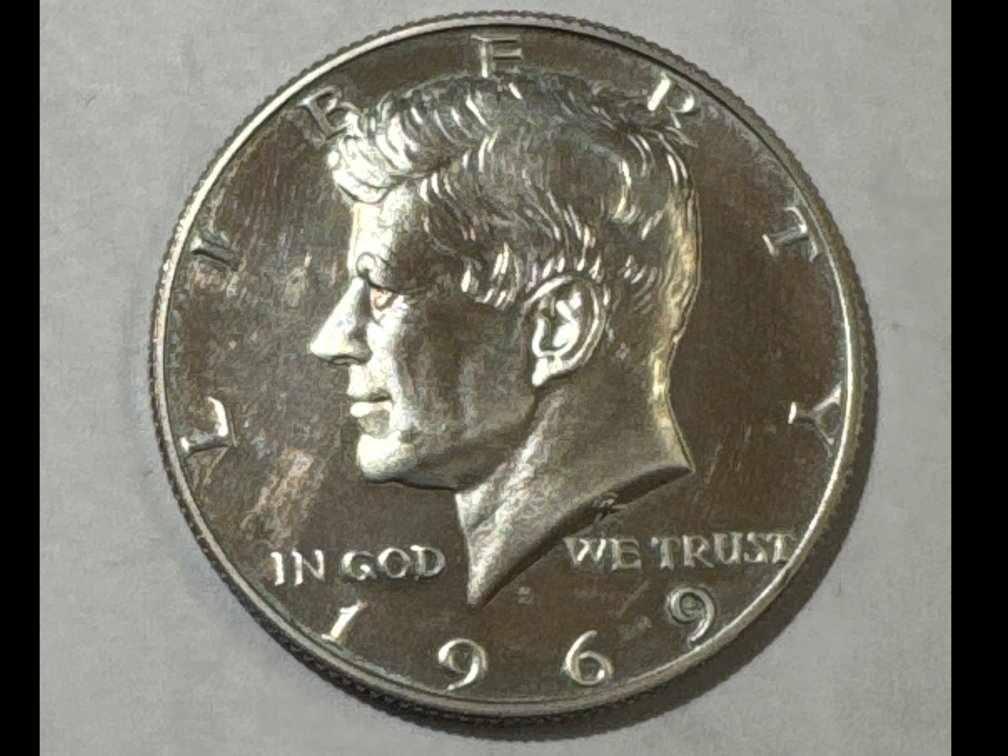 1969-S Silver Proof Half Dollar