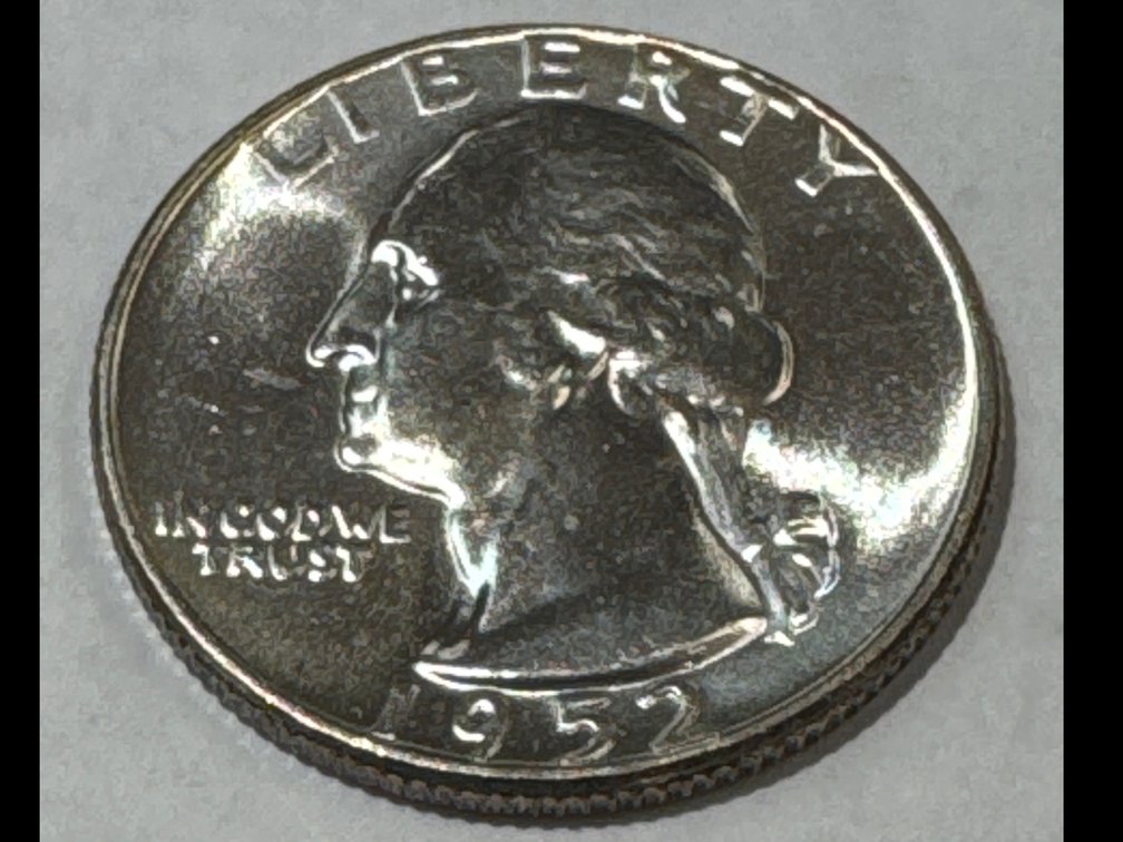 1952-P Gem BU Washington Quarter