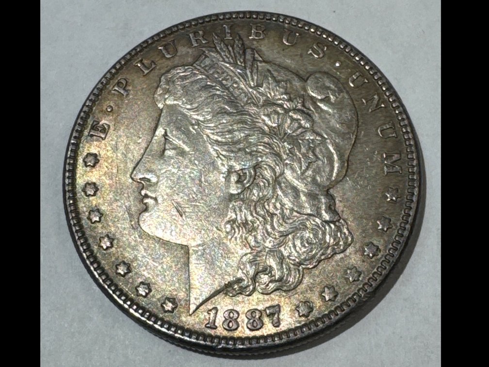 1887-P Morgan Dollar