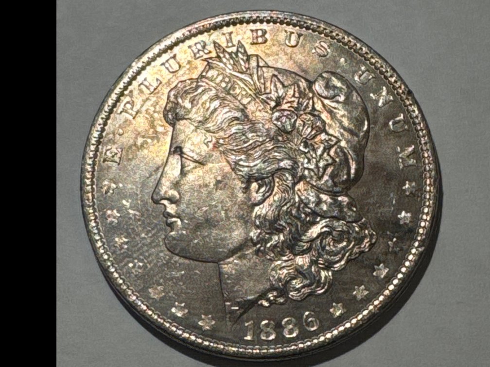1886-P BU Morgan Dollar