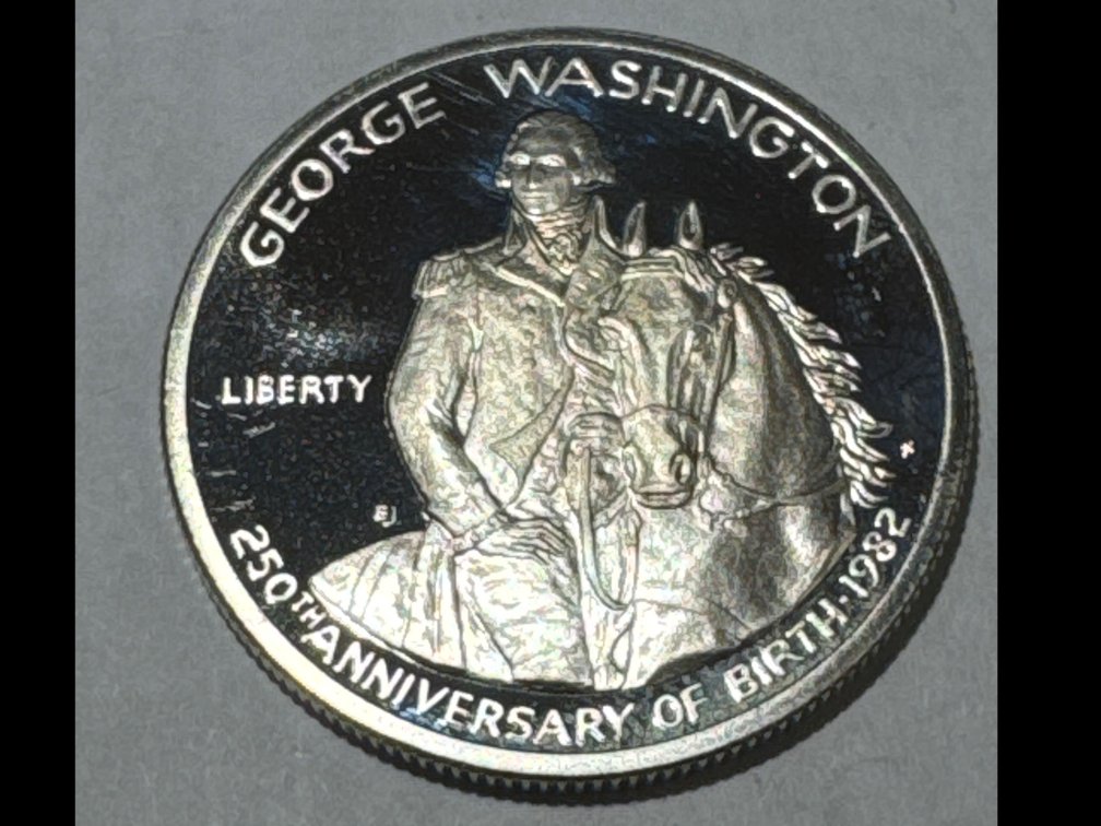 1982-S Silver Proof Washington Half Dollar