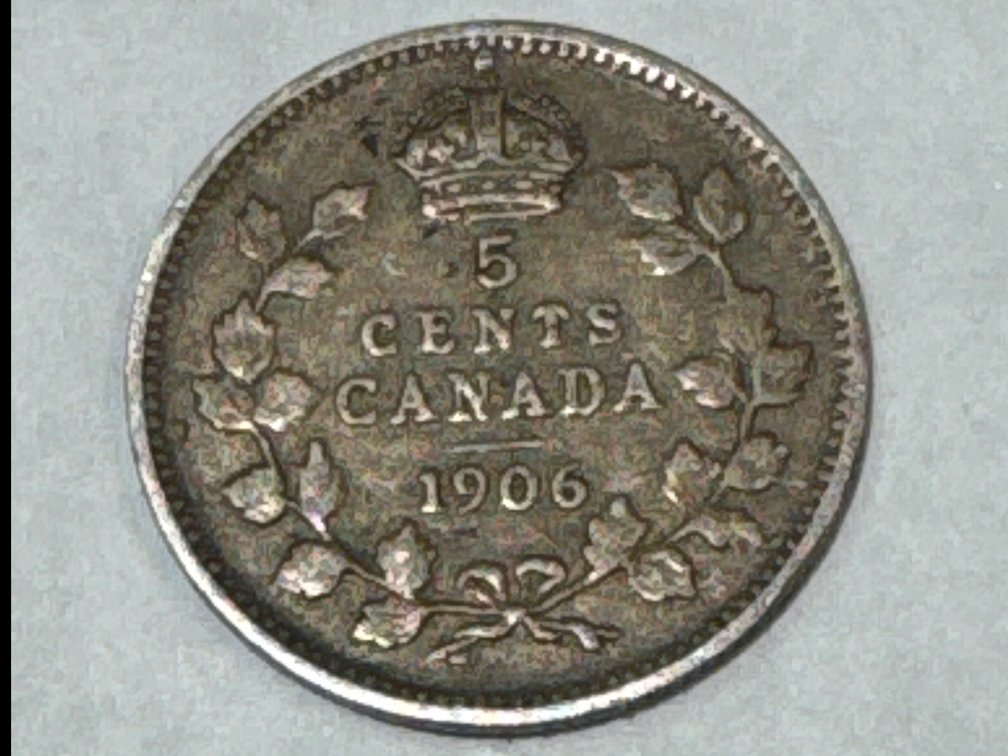 1906 Canada Half Dime