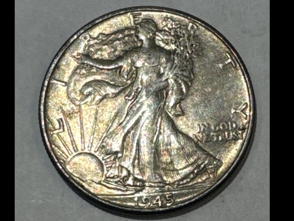 1945 Walking Liberty Half Dollar
