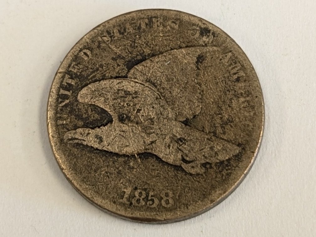1858 FE Cent