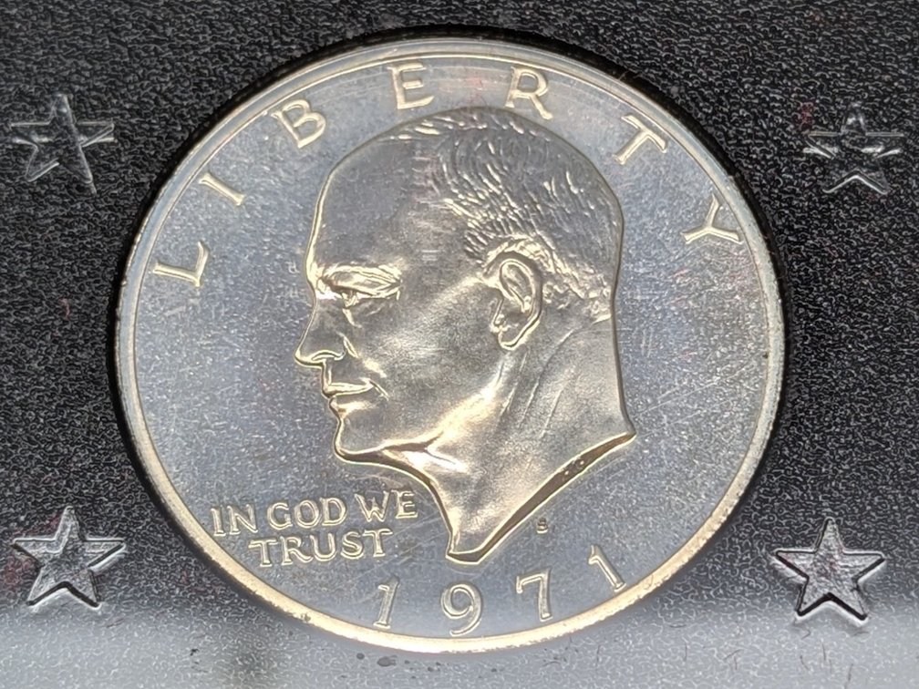 1971-S Silver Proof Ike Dollar