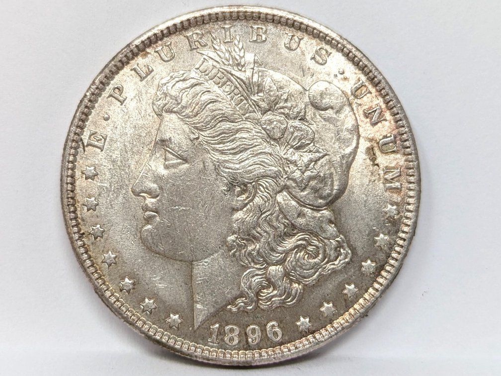 1896 BU Morgan Dollar