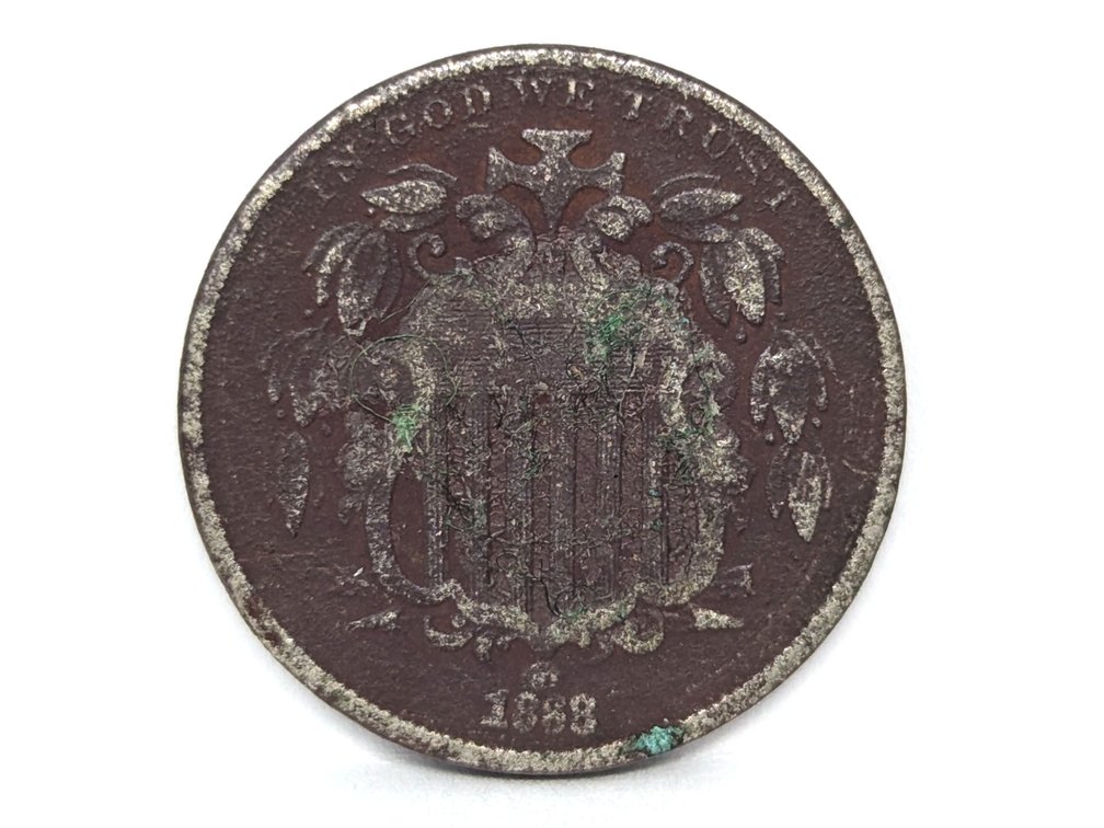1868 Shield Nickel