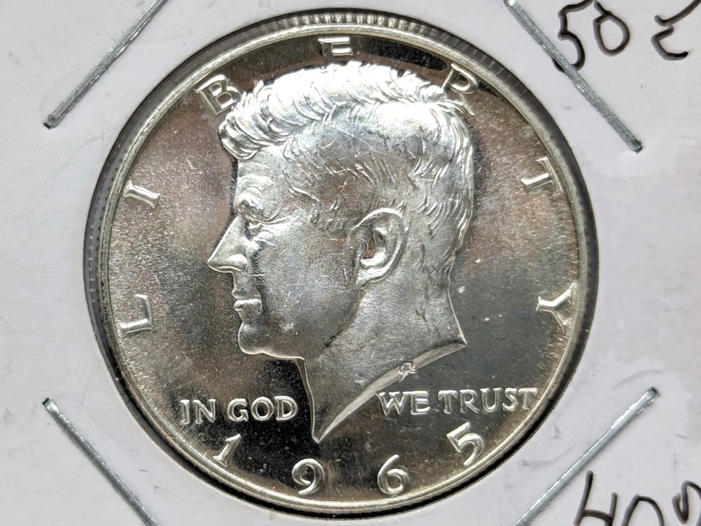 1965 Proof-like Silver Kennedy Half