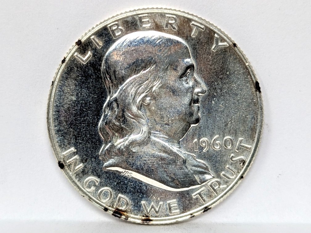 1860 Proof Franklin Half