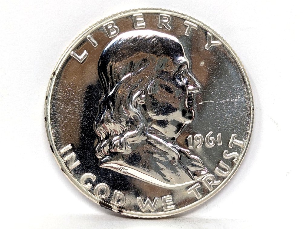 1961 Proof Franklin Half
