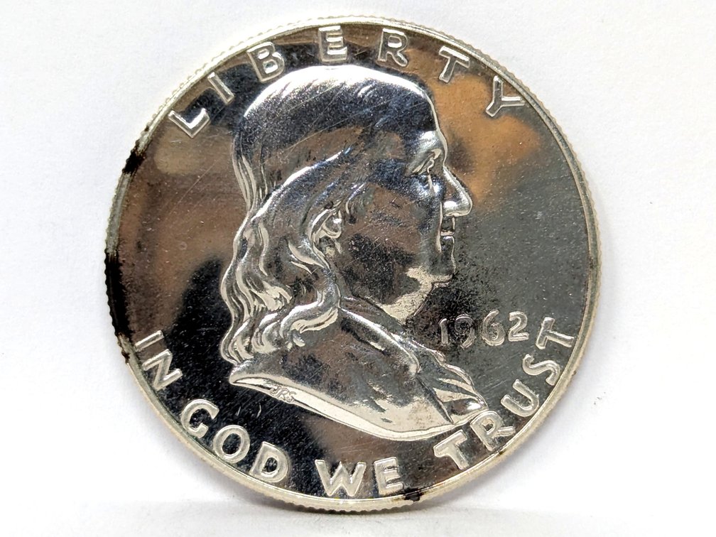 1962 Proof Franklin Half