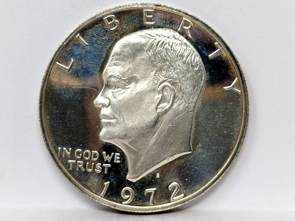 1972-S Cameo Proof Ike Dollar